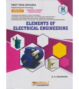 Elements of Electrical Engineering K Scheme MSBTE First Year Sem 2 | Nirali Publication