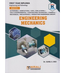 Engineering Mechanics K Scheme MSBTE First Year Sem 2 Nirali Publication