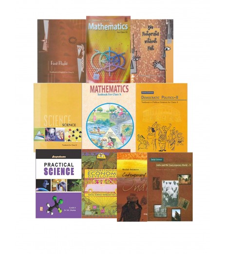 DPS Nerul Textbooks set for Class 10 Set of 16 Books | Latest Edition