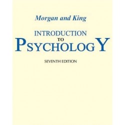 Introduction to Psychology by Morgan and King 7th Edition books