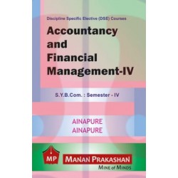 Accounting and Financial Management 4 SYBcom Sem 4 Manan Prakashan