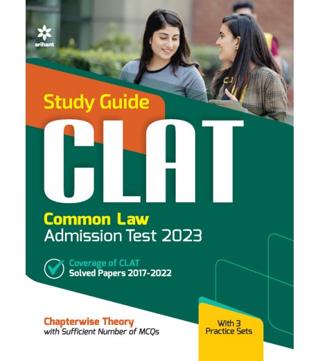 Arihant Study Guide CLAT-Common Law Admission Test | Latest Edition