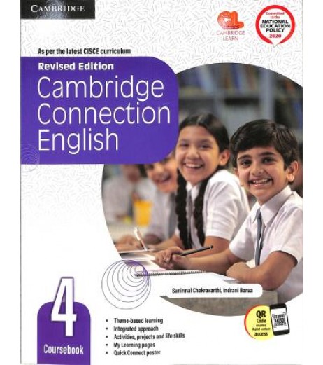 Cambridge Connection English Class 4 Coursebook | Latest Edition
