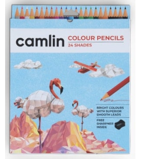 Camlin Colour Pencils 24 Shades