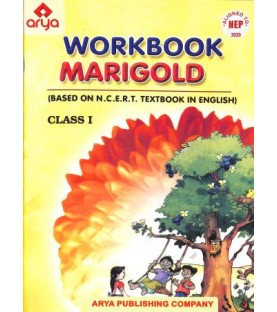 Arya Publication English Marigold NCERT  Workbook Class 1 NEP 2020