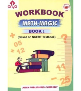 Arya Publication Math Magic Workbook Class 1 NEP 2020
