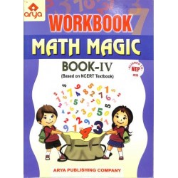 Arya Publication Math Magic Workbook Class 4 NEP 2020