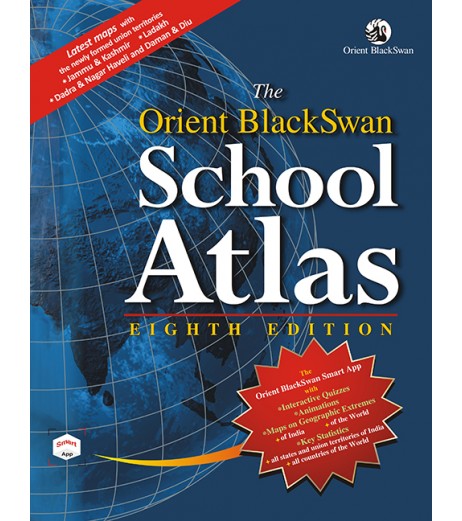 The Orient Blackswan School Atlas | Latest Edition CBSE Class 10 - SchoolChamp.net