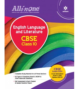 CBSE All in One English Language And Literature Class 10 | Latest Edition