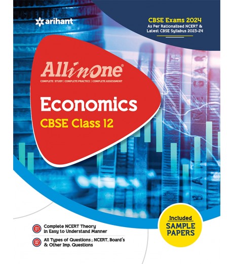 CBSE All in One Economics Guide Class 12  For 2024 Examination