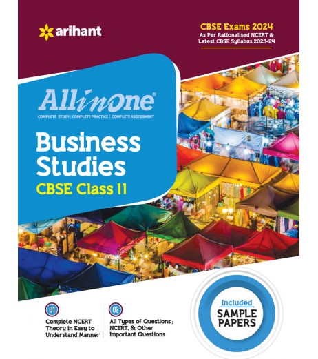 CBSE All in One Business Studies Guide for CBSE Class 11 | Latest Edition