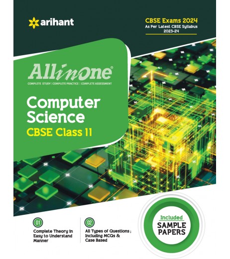 CBSE All in One Computer Science Guide Class 11 |  for 2024 examination