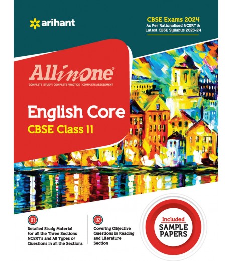 CBSE All in One English Core Guide Class 11 |latest Edition