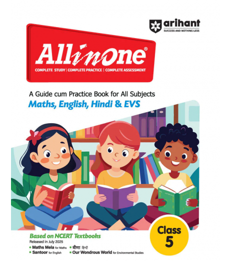 Arihant All in One Guide Maths ,English,Hindi & EVS for Class 5