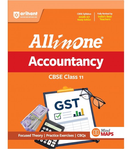 Arihant Publication All in One Accountancy Guide for CBSE Class 11 For 2027 Exam