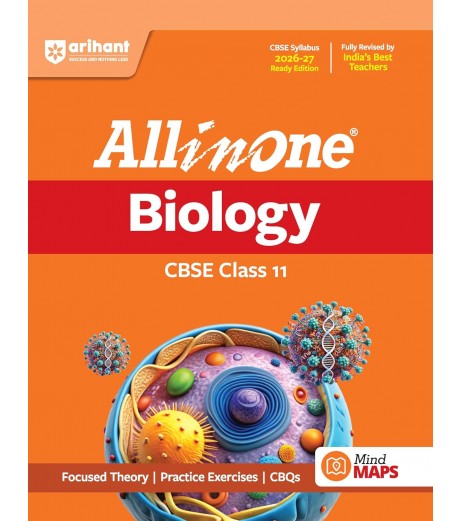 Arihant Publication All in One Biology Guide for CBSE Class 11 For 2027 Exam