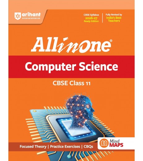 CBSE All in One Computer Science Guide Class 11 | for 2027 examination Arihant Publication All in One Computer Science Guide for CBSE Class 11 For 2027 Exam