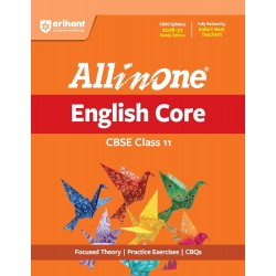 CBSE All in One English Core Guide Class 11 |latest Edition