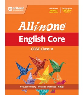 CBSE All in One English Core Guide Class 11 |latest Edition