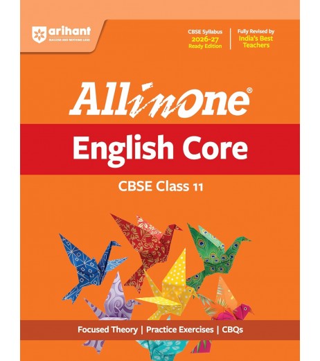 CBSE All in One English Core Guide Class 11 |for 2027 examination Arihant Publication All in One English Core Guide for CBSE Class 11 For 2027 Exam