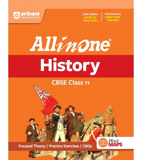 Arihant Publication All in One History Guide for CBSE Class 11 For 2027 Exam