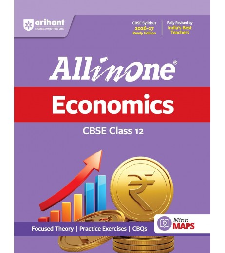 Arihant Publication All in one Economics Guide for Class 12 for CBSE examination 2027