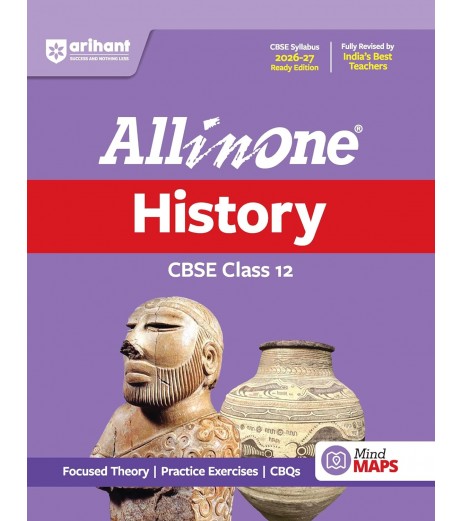 Arihant Publication All in One History Guide for Class 12 for CBSE examination 2027
