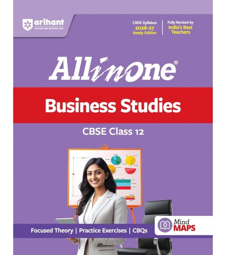 Arihant Publication All in One Business Studies Guide for Class 12 for CBSE examination 2027