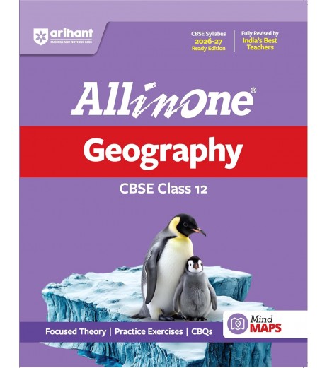 Arihant Publication All in one Geography Guide for Class 12 for CBSE examination 2027