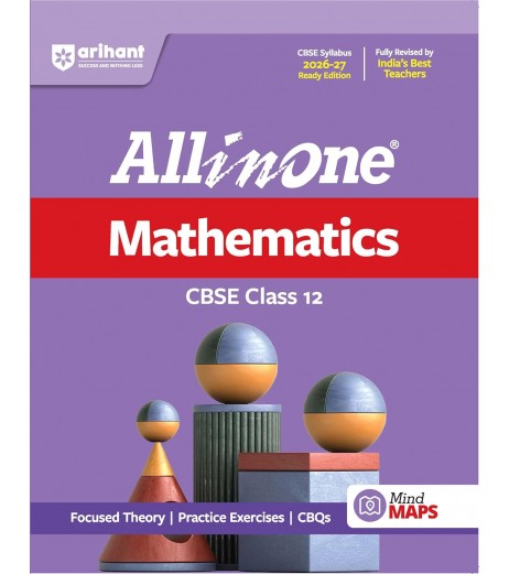 Arihant Publication All in one Mathematics Guide for Class 12 for CBSE examination 2027