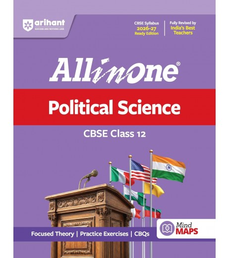 Arihant CBSE All in One Political Science Guide Class 12 | For 2027 Exam