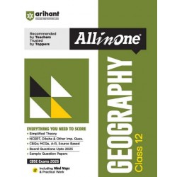 CBSE All in One Geography Guide Class 12 | Latest Edition