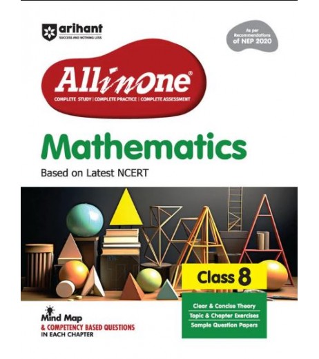CBSE All in One Mathematics Guide Class 8 | Latest Edition