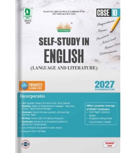 Evergreen CBSE Self- Study in English Language And Literature Class 10