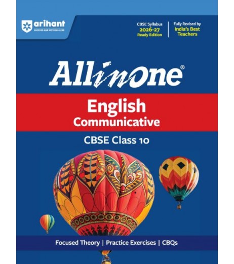 Arihant All In One CBSE English Communication Guide Class 10 for 2027 Exam.