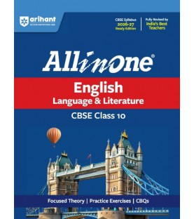 CBSE All in One English Language And Literature Class 10 | Latest Edition