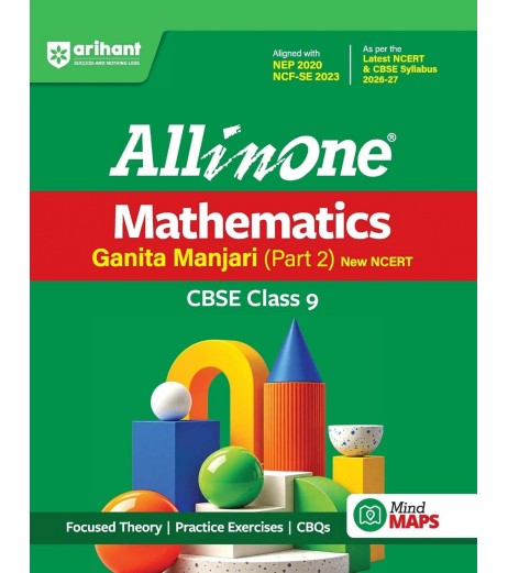 CBSE All in One Mathematics Ganita Manjari (Part 2 Class 9 | Latest Edition
