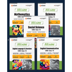All In One Class 10 Set of 5 Books English, Social Science, Science & Mathematics | Latest Edition