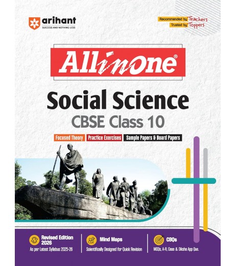 CBSE All in One  Social Science Guide Class 10 | Latest Edition