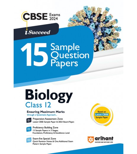 Arihant CBSE Sample Question Papers Biology Class 12 | Latest Edition