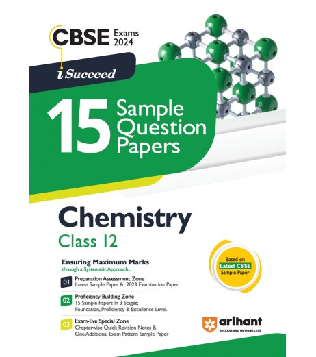 Arihant CBSE Sample Question Papers Chemistry Class 12 | Latest Edition
