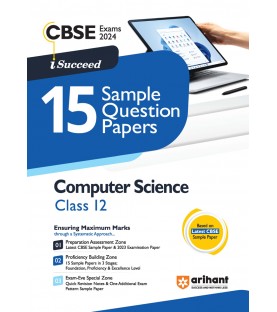 Arihant CBSE Sample Question Papers Computer Science Class 12 | Latest Edition