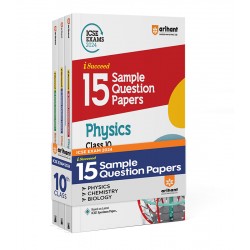 Arihant ICSE Sample Question Paper Physics, Chemistry,