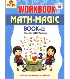 Arya Publication Math Magic Workbook Class 2 NEP 2020
