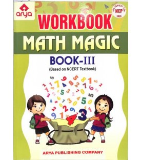 Arya Publication Math Magic Workbook Class 3 NEP 2020