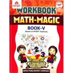 Arya Publication Math Magic Workbook Class 5 NEP 2020