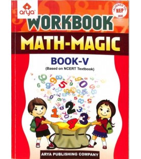 Arya Publication Math Magic Workbook Class 5 NEP 2020