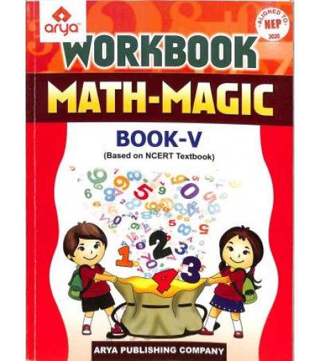 Arya Publication Math Magic Workbook Class 5 NEP 2020