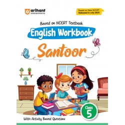 Arihant Workbook English Santoor for CBSE Class 5