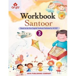 Arya Publication English Santoor NCERT Workbook Class 3 NEP